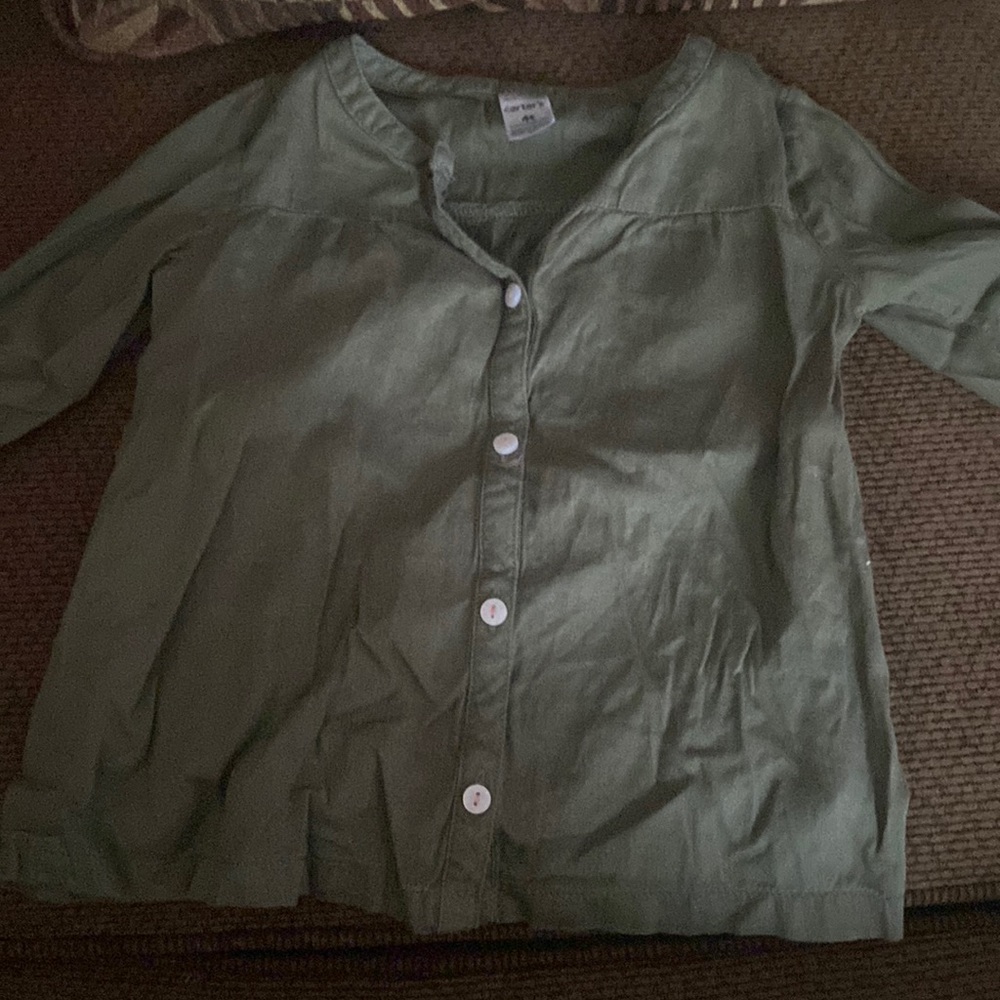 Toddler button up blouse